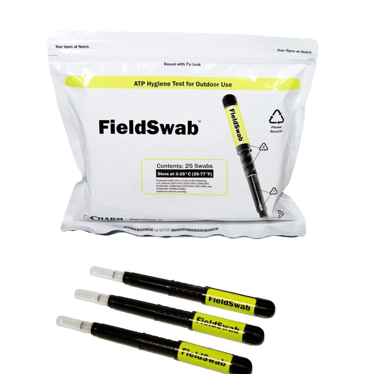 Charm Field Swabs (100 Pack)