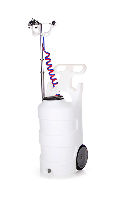 10 Gallon Fog Unit with 3 Nozzles and Telescoping Mast