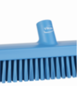 Heavy-Duty Push Broom, 24.4", Soft/stiff