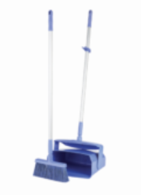 Lobby Dustpan w/Broom, 14.6"
