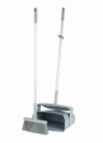 Lobby Dustpan w/Broom, 14.6"