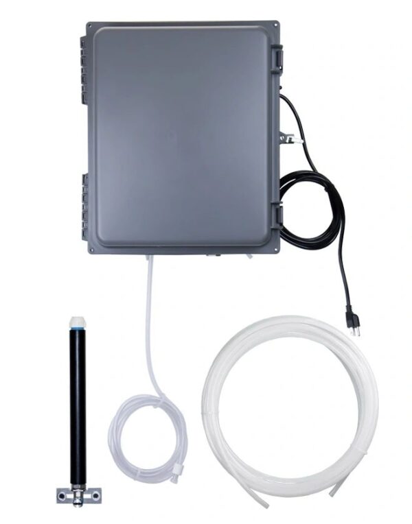 A picture of the contents of an electronic device.