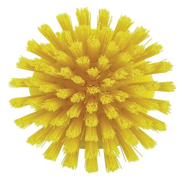 A yellow brush is shown in this picture.