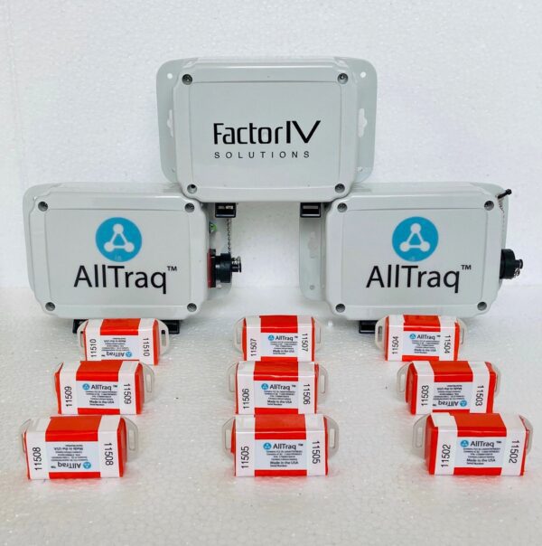 A group of boxes with the logo for factor tv and altraq.